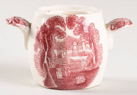 Vista Pink (No Trim) Mustard Jar No Lid