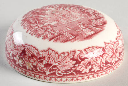 Vista Pink (No Trim) Lid for Small Prunus Jar