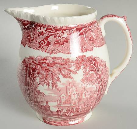 Vista Pink (No Trim) 50 Oz Pitcher