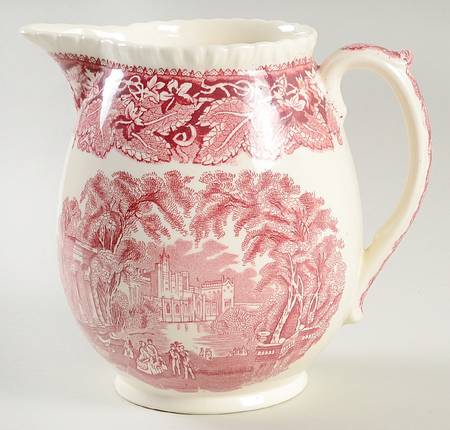 Vista Pink (No Trim) 50 Oz Pitcher by Mason's