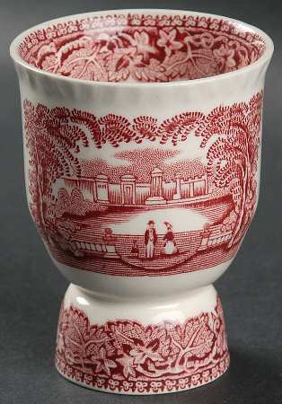 Vista Pink (No Trim) Double Egg Cup