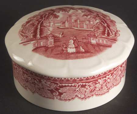 Vista Pink (No Trim) 3" Round Box & Lid