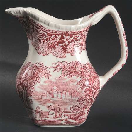 Vista Pink (No Trim) 12 Oz Gadroon Jug