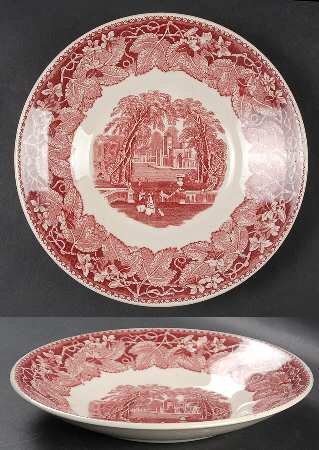 Vista Pink (No Trim) Bread and Butter Bowl