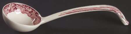 Vista Pink (No Trim) Tureen Ladle