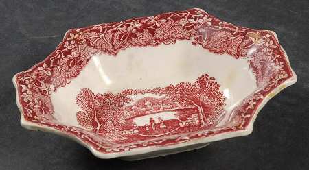 Vista Pink (No Trim) 5" Mason Sweet Dish