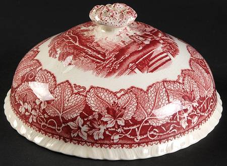 Vista Pink (No Trim) Lid for Muffin Dish