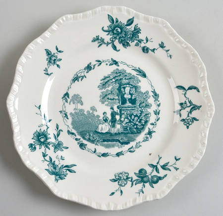 Watteau Green Salad Plate