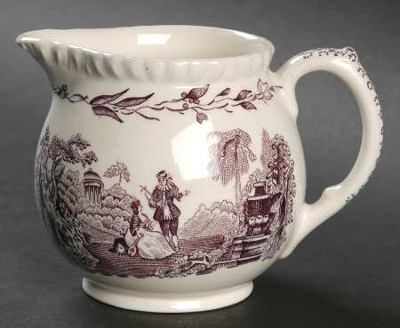 Watteau Mulberry Creamer