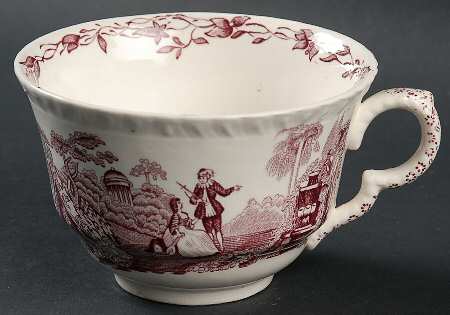 Watteau Mulberry Oversized Cup