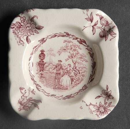 Watteau Mulberry Small Ashtray