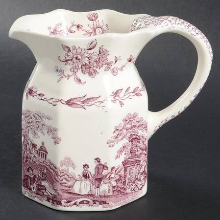 Watteau Mulberry 12 Oz Fenton Jug