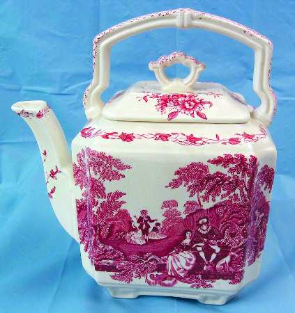 Watteau Pink Kettle & Lid