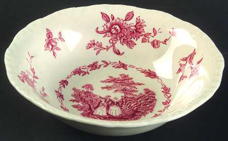 Watteau Pink Coupe Cereal Bowl