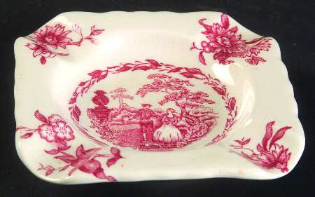 Watteau Pink Small Ashtray