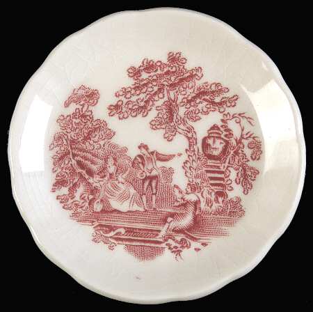 Watteau Pink Butter Pat