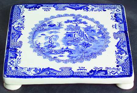 Willow Blue (Design On Edge) Trivet