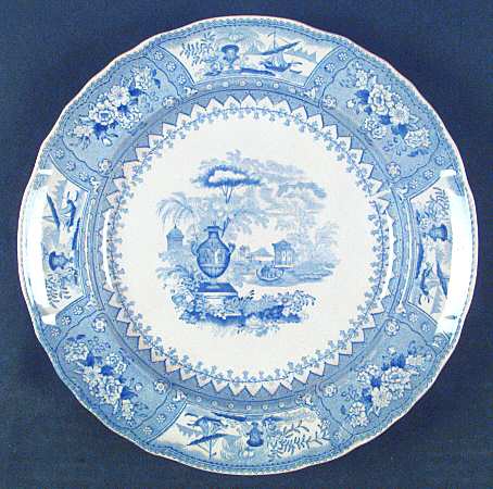 Canova Blue Dinner Plate