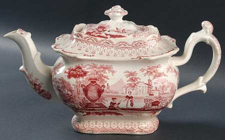 Canova Pink Teapot & Lid