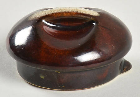 Brown Drip Lid for Coffee Pot