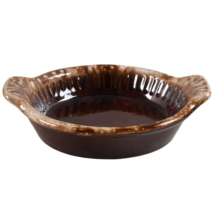 Brown Drip 7" Augratin