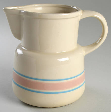 Pink & Blue Stripes 80 Oz Pitcher