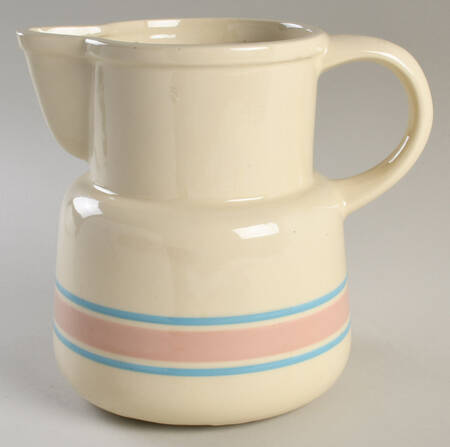 Pink & Blue Stripes 80 Oz Pitcher