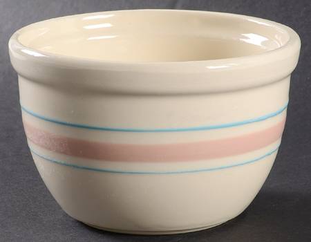 Pink & Blue Stripes 5" Mixing Bowl