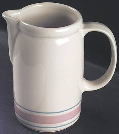 Pink & Blue Stripes 32 Oz Pitcher