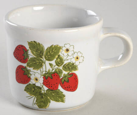 Strawberry Country Flat Cup