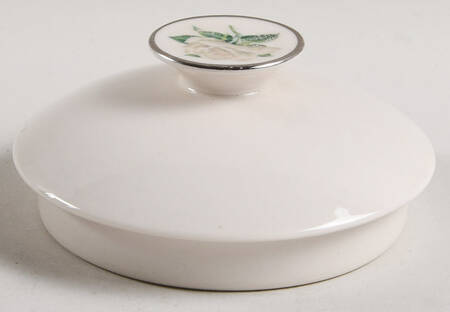 White Rose Lid for Coffee Pot