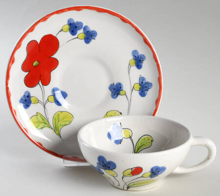 MCI2 Flat Cup & Saucer Set