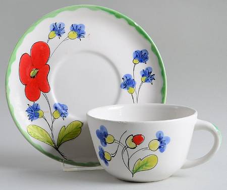 MCI2 Flat Cup & Saucer Set