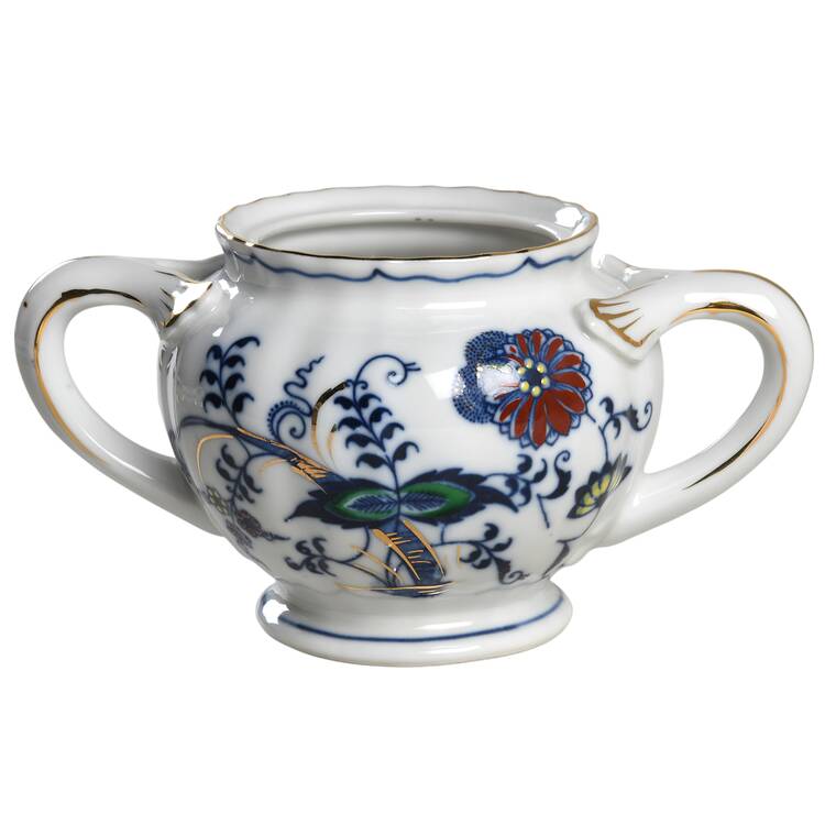 Blue Danube (Pat #99183) Sugar Bowl No Lid