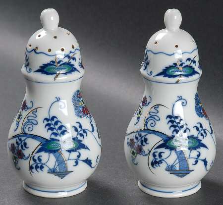 Blue Danube (Pat #99183) Salt & Pepper Set