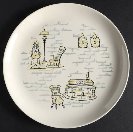Gay Nineties Salad Plate