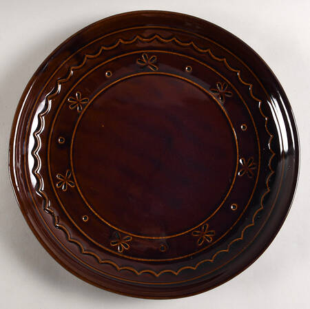 MCR2 12" Chop Plate (Round Platter)