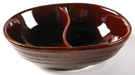 MCR2 10" Oval Divided Vegetable Bowl