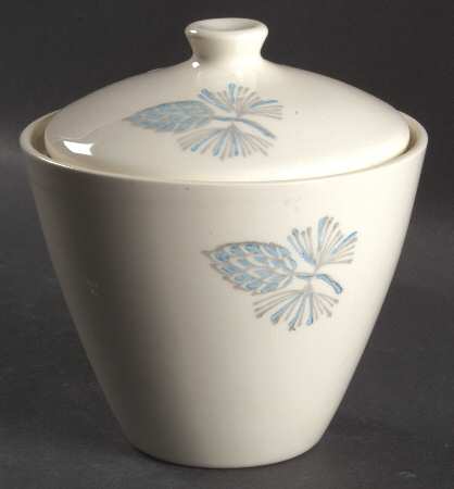 Blue Spruce Sugar Bowl & Lid