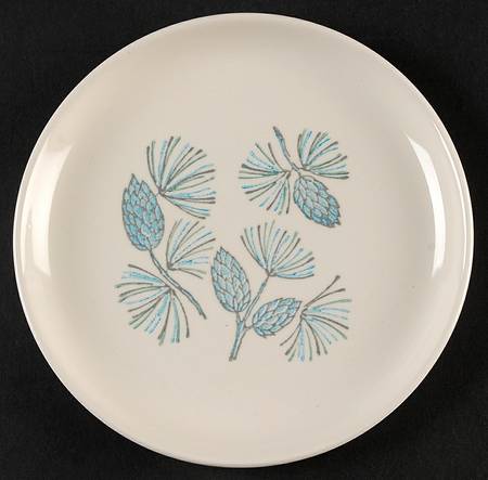 Blue Spruce Bread & Butter Plate