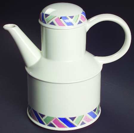 Aztec Coffee Pot & Lid