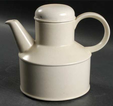 Beige Mist Teapot & Lid