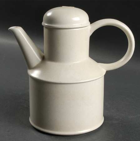 Beige Mist Coffee Pot & Lid
