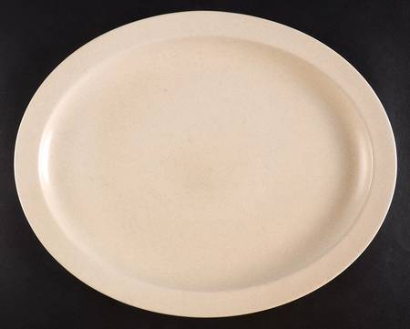 Beige Mist 13" Oval Serving Platter