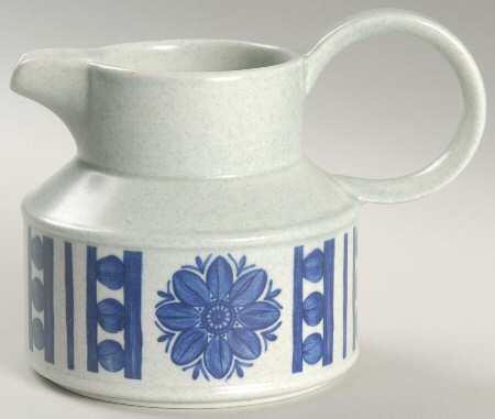 Blue Dahlia Creamer