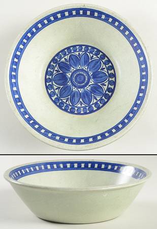 Blue Dahlia 8" Round Vegetable Bowl