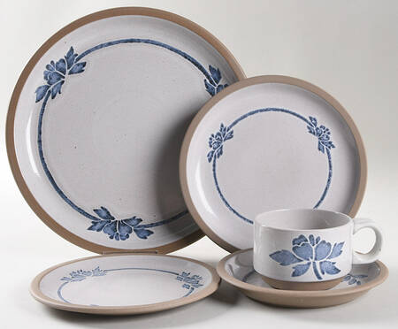Blue Print England 5 Piece Place Setting
