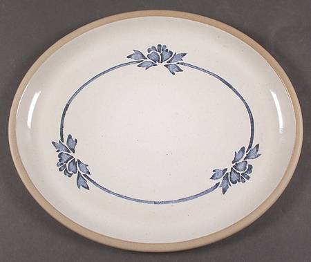 Blue Print England 13" Oval Serving Platter