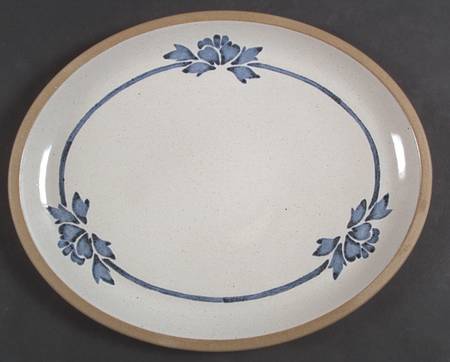 Blue Print England 12" Oval Serving Platter