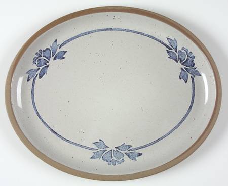 Blue Print England 11" Oval Serving Platter